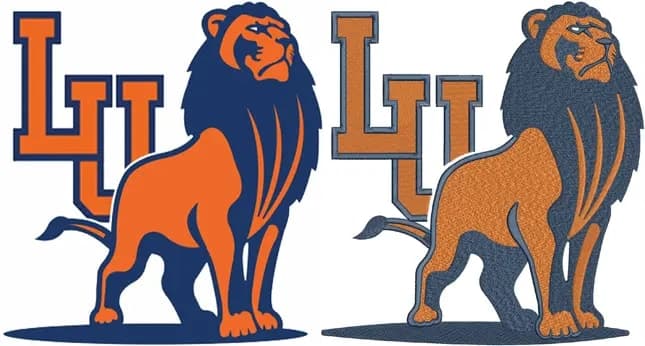 Detailed Mascot Digitizing